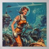 水の世界を求めて叫びインスパイアと宣伝 ポスター (正面)