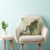 水の中で勝利するヒキガエル クッション (椅子)