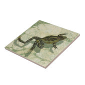 水の中で勝利するヒキガエル タイル (側面)