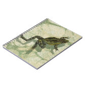 水の中で勝利するヒキガエル ノートブック (左側)