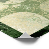 水の中で勝利するヒキガエル ポスター (角)