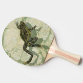 水の中で勝利するヒキガエル 卓球ラケット (横)