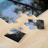 水の中にビーチ椅子がない。グランドケイマン ジグソーパズル (側面)