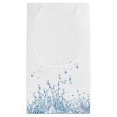 水の中に大きな魚21歳の誕生日スモール抱き枕 スモールペーパーバッグ (裏面)