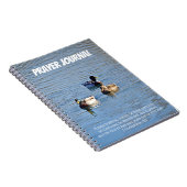 水の中のアヒル祈りの言葉ジャーナル ノートブック (右側)