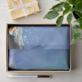 水の中のカエルの色3 Decopage紙 薄葉紙 (ギフト)