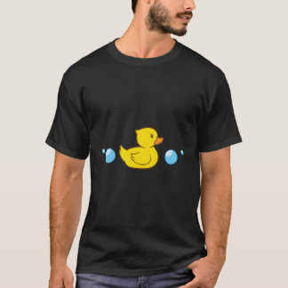 水の中のラバーダック愛ラバーダック Tシャツ