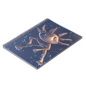 水の中の可愛いaxolotl ノートブック (左側)