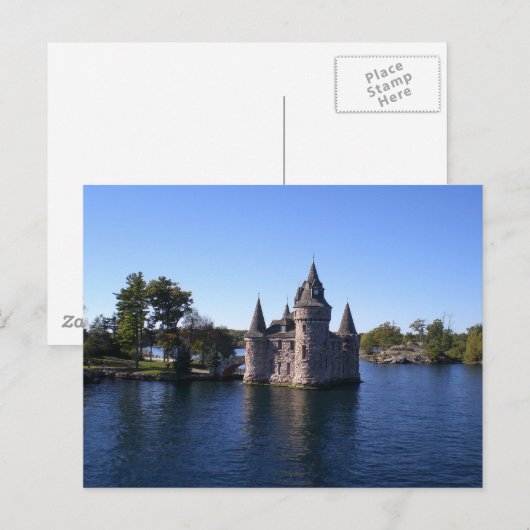 水の中の城 ポストカード (正面/裏面)