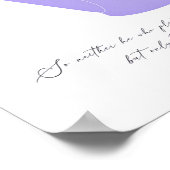 水の中の花は神の成長与えを可能にする ポスター (角)