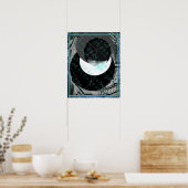 水の中の要素水瞑想支援タトバ ポスター (キッチン)