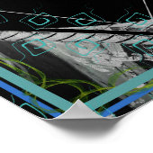 水の中の要素水瞑想支援タトバ ポスター (角)