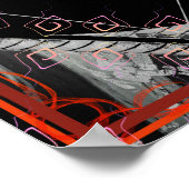 水の中の要素火の瞑想支援タトバ ポスター (角)