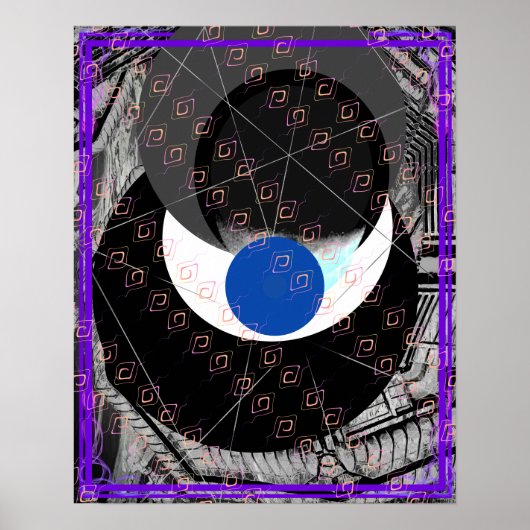 水の中の要素的な空気瞑想支援タトバ ポスター (正面)