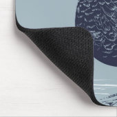 水の中の鳥 マウスパッド (コーナー)