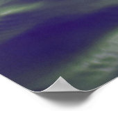 水の体に波 ポスター (角)