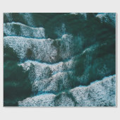 水の体の写真 ラッピングペーパー (フラット)