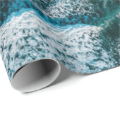 水の体の写真 ラッピングペーパー (ロールコーナー)