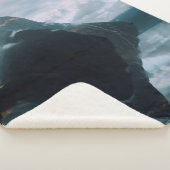 水の体上の山反射 シェルパブランケット (3/4)