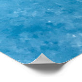 水の体写真 ポスター (角)