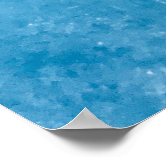 水の体写真 ポスター (角)