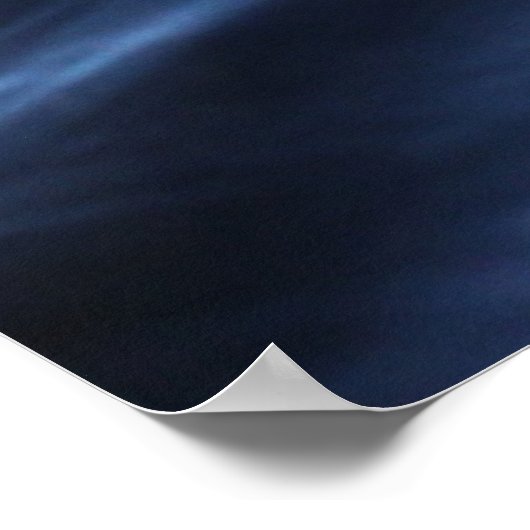 水の体写真 ポスター (角)