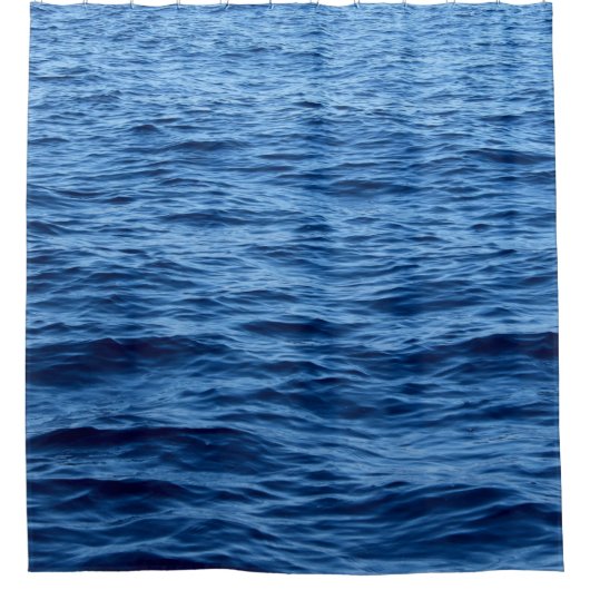 水の体撮影 シャワーカーテン (正面)