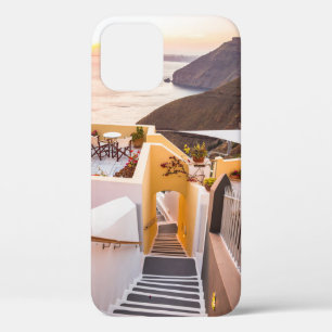 水の体近くの家 iPhone 12ケース
