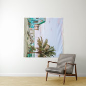 水の体近くの青木造住宅 タペストリー (インサイチュ(横))