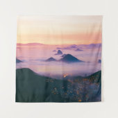 水の体風景 タペストリー (正面)