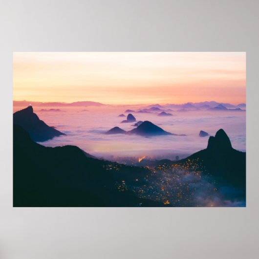 水の体風景 ポスター (正面)