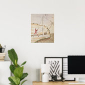 水の供給方式の図 ポスター (ホームオフィス)