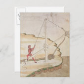 水の供給方式の図 ポストカード (正面/裏面)