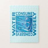 水の保全 ジグソーパズル (縦)