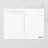 水の元素蓮 ポストカード (裏面)