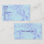 水の円 名刺 (正面/裏面)