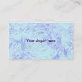 水の円 名刺 (裏面)