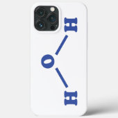 水の分子式 Case-Mate iPhoneケース (裏面)