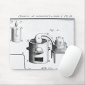 水の分解の実験 マウスパッド (マウス)