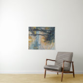 水の印象派の風景芸術による穏やかな夕日 タペストリー (インサイチュ(横))