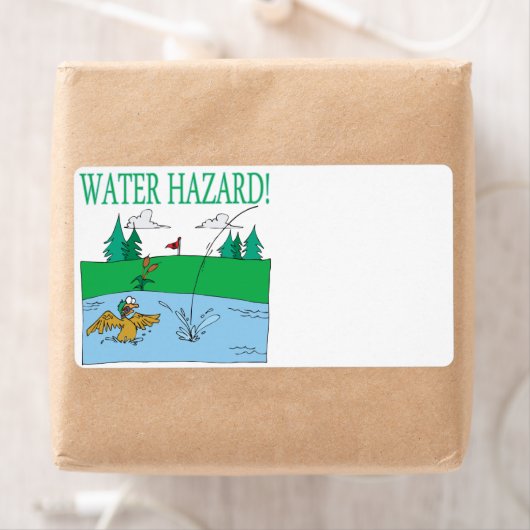 水の危険 ラベル (インサイチュ)