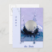 水の危険 案内ポストカード (正面/裏面)