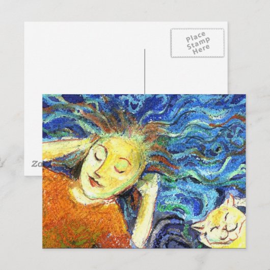 水の友達 ポストカード (正面/裏面)