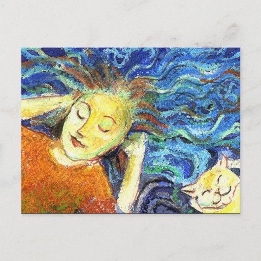 水の友達 ポストカード (正面)