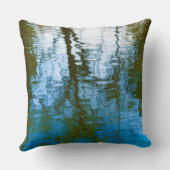 水の反射 クッション (裏面)