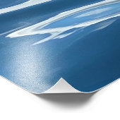 水の反射 フォトプリント            (角)