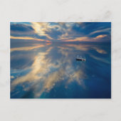 水の反射 ポストカード (正面)