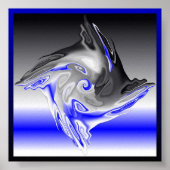 水の回転 ポスター (正面)