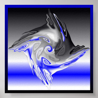 水の回転 ポスター