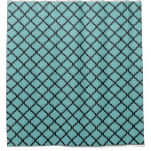 水の国のシックなBathの装飾 シャワーカーテン (正面)